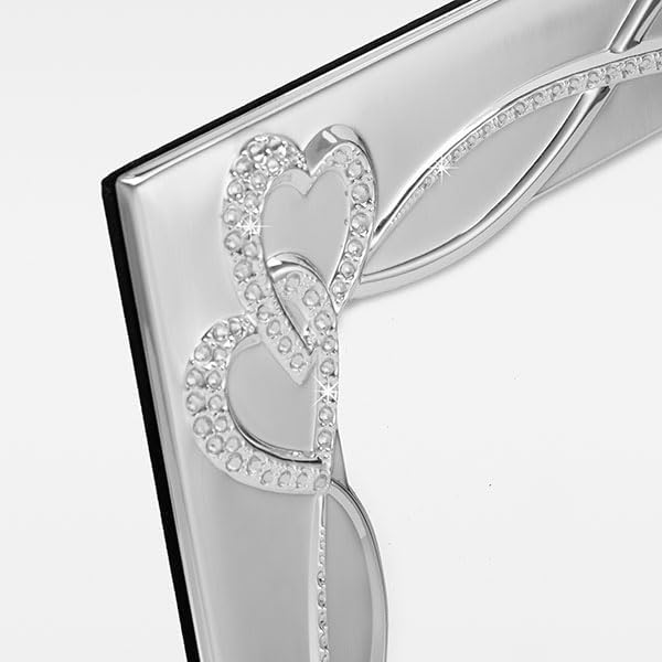 THINGS REMEMBERED Engraved Intertwined Heart 8" x 10" Picture Frame (Free Customization)