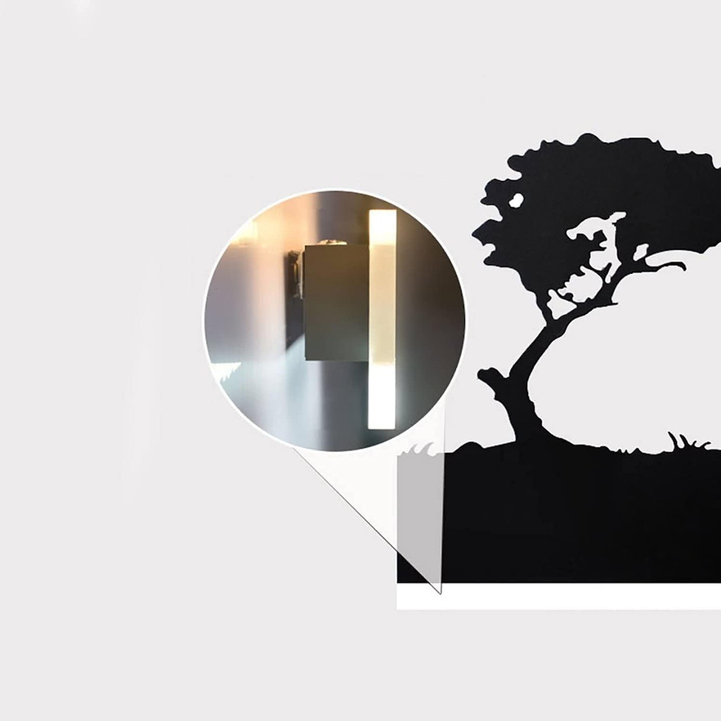 LED Wall Sconce Lamp Indoor Wall Mounted Light Up and Down Rustic Wall Light Animal Wall Lamp for Farmhouse Living Room Bedroom Cabinet Porch, 12W (Elephant)