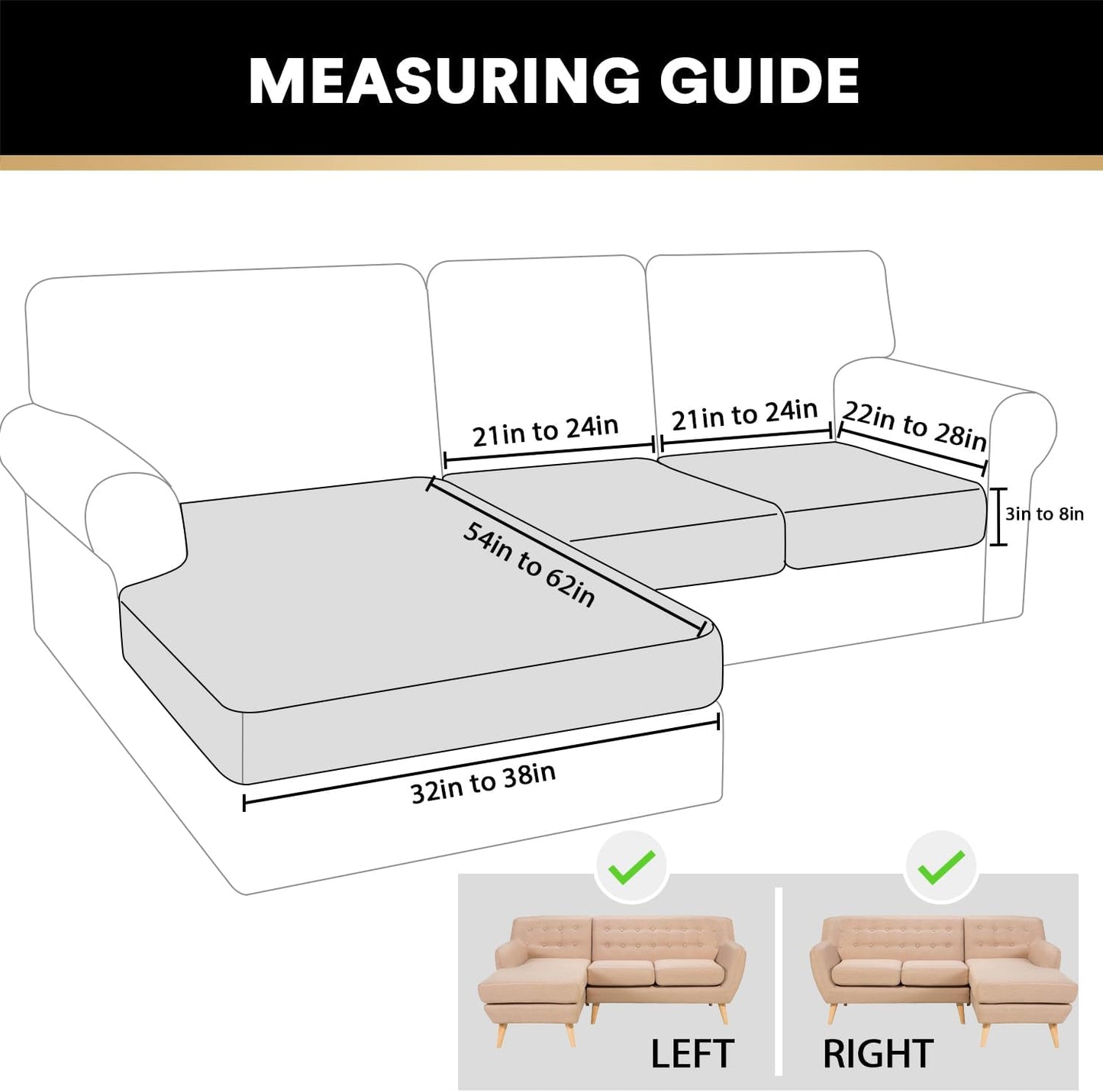 PrinceDeco Sectional Couch Covers 3 Pieces Velvet Sofa Covers L Shape Soft Couch Covers for Sectional Sofa Corner Sofa Cover Couch Cover for Dogs Washable (2 Seater + 1 Chaise,Burgundy)