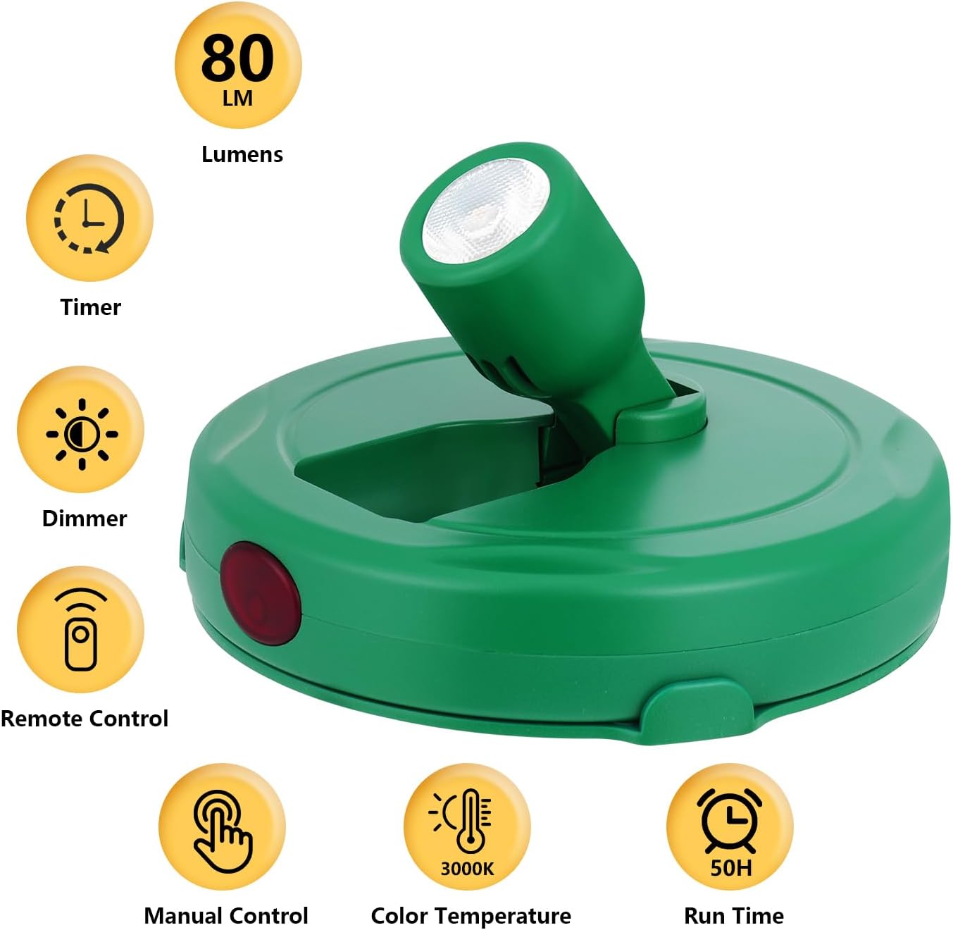 Battery Operated Spotlight, Cordless Plant Tree Spot Lights Indoor, LED Dimmable Accent Up Light, Stick on Display Lighting for Picture Dartboard Painting Artwork Sculpture